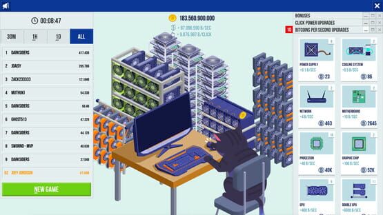 Cryptocurrency Clicker cover