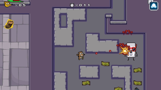 Regular Show: Mordecai and Rigby in 8-Bit Land Screenshot