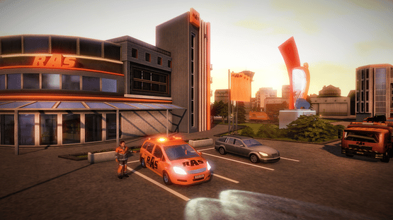 Roadside Assistance Simulator Screenshot