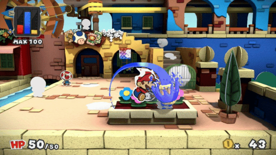 Paper Mario: Color Splash Screenshot