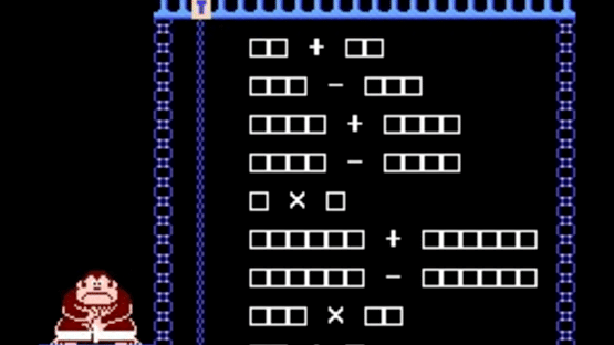 Donkey Kong Jr. Math Screenshot