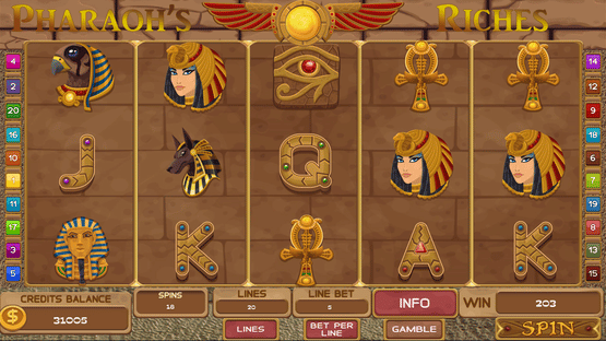 Slots - Pharaoh's Riches Screenshot