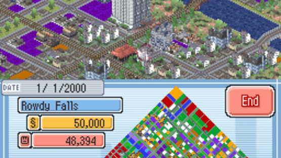 SimCity DS Screenshot