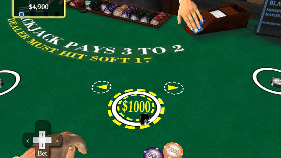 VIP Casino Blackjack Screenshot