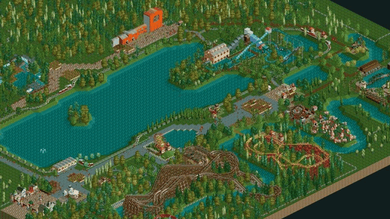 RollerCoaster Tycoon 2: Triple Thrill Pack Screenshot