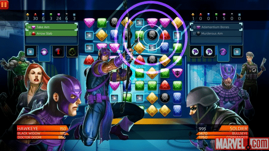 Marvel Puzzle Quest Screenshot