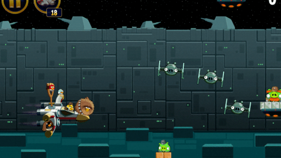 Angry Birds Star Wars Screenshot