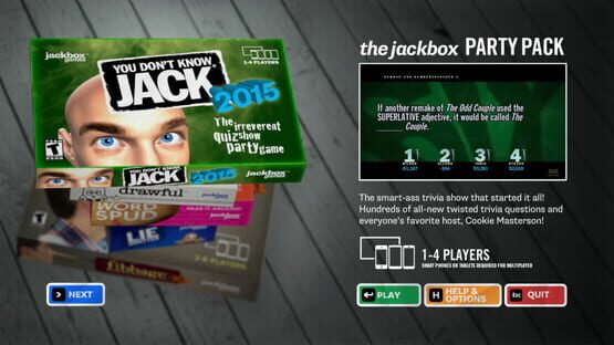 Képernyőkép erről: The Jackbox Party Pack