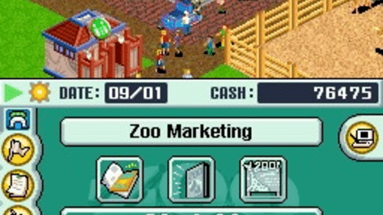 Zoo Tycoon DS Screenshot