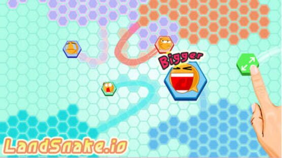 Land Snake.io screenshot