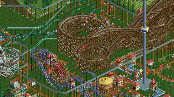 RollerCoaster Tycoon Screenshot