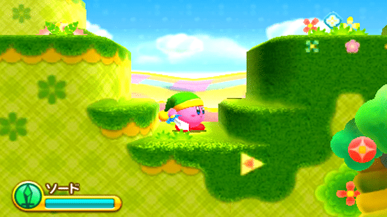 Kirby Triple Deluxe Screenshot