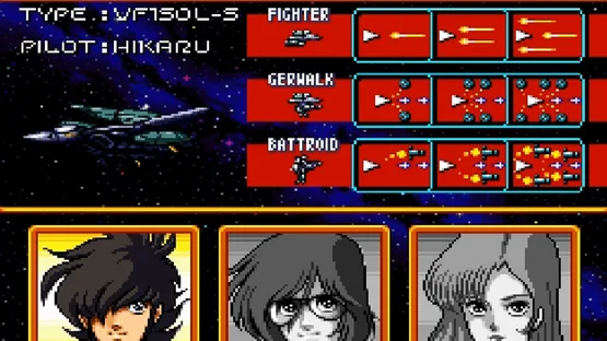 Choujikuu Yousai Macross: Scrambled Valkyrie gameplay screenshot 5