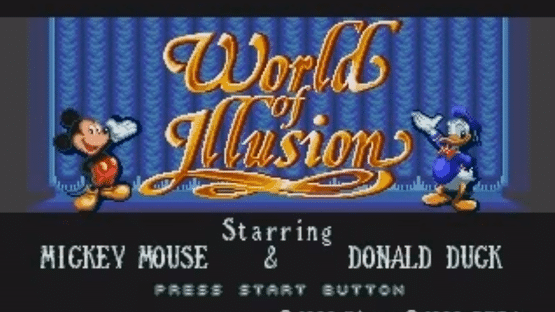 World of Illusion Starring Mickey Mouse and Donald Duck Screenshot