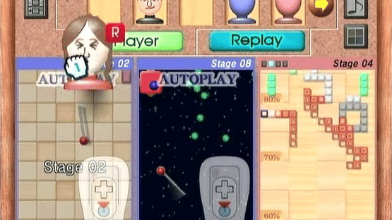 MaBoShi: The Three Shape Arcade Screenshot