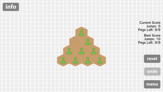 Peg Solitaire Screenshot