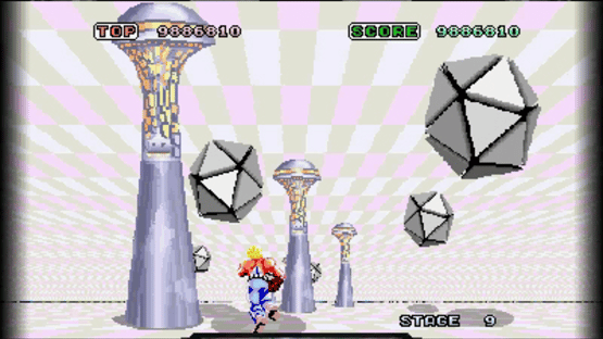 3D Space Harrier Screenshot