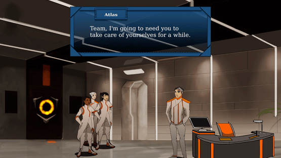 A2Be: A Science Fiction Narrative Screenshot