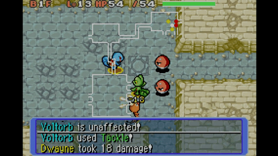 Pokémon Mystery Dungeon: Red Rescue Team Screenshot