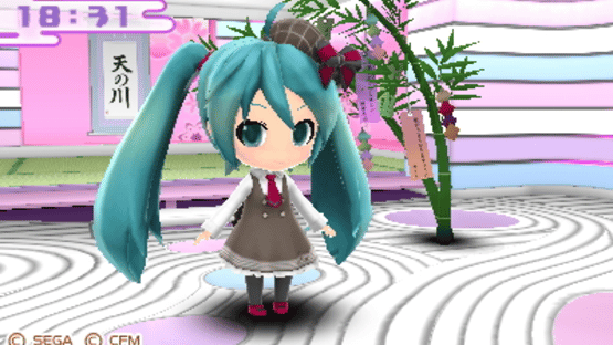 Hatsune Miku and Future Stars: Project Mirai Screenshot