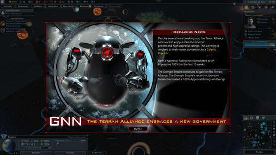 Galactic Civilizations III: Intrigue Screenshot