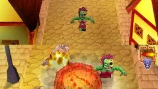 Little Red Riding Hood's Zombie BBQ gameplay screenshot 2