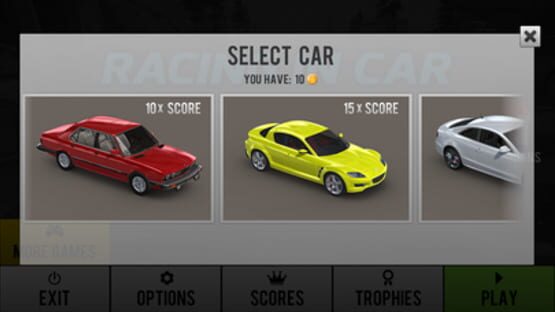 Racing in Car screenshot