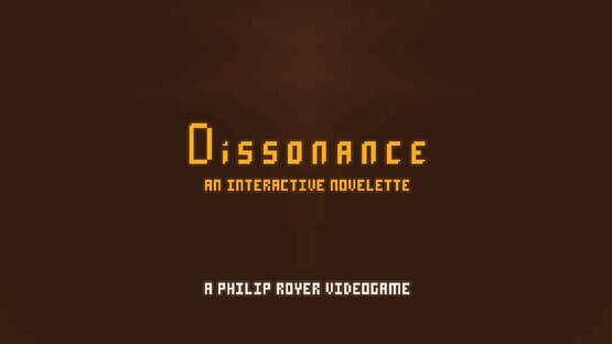 Dissonance: An Interactive Novelette cover