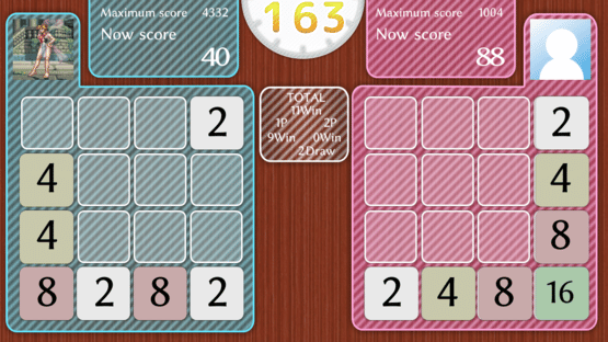 Physical Contact: 2048 Screenshot