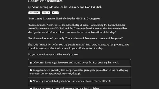 Choice of Broadsides screenshot 3