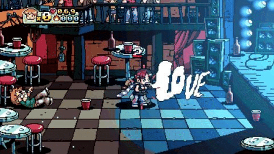 Scott Pilgrim vs. the World: The Game Screenshot