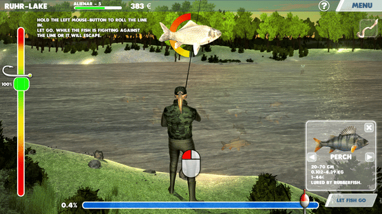 3D Arcade Fishing Screenshot