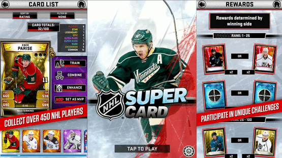 NHL Supercard Screenshot