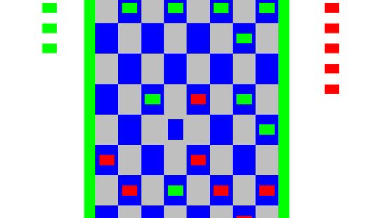 Videocart-19: Checkers Screenshot