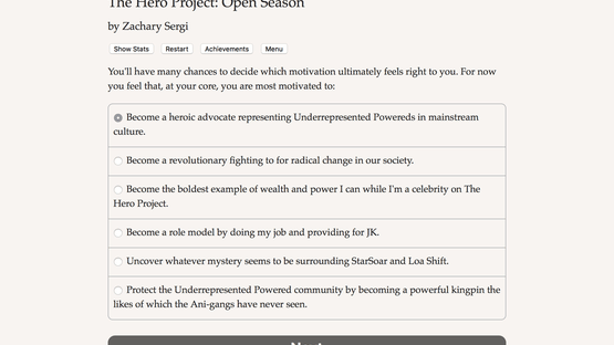 The Hero Project: Open Season Screenshot
