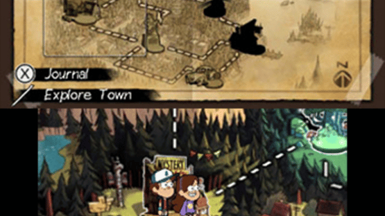 Gravity Falls: Legend of the Gnome Gemulets Screenshot