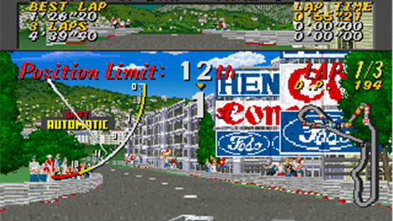 Super Monaco GP Screenshot