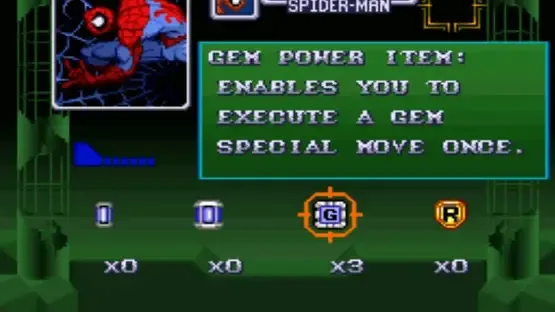 Marvel Super Heroes in War of the Gems screenshot 1