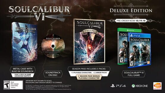 Képernyőkép erről: SoulCalibur VI: Deluxe Edition
