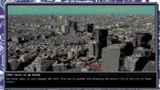 Cyber City 2157: The Visual Novel Screenshot