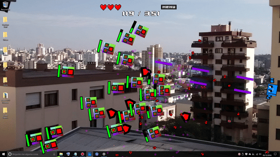 CPU Invaders Screenshot