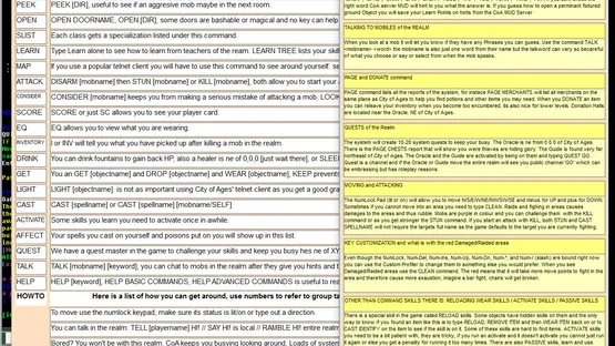 City of Ages: Picture Supportive Text MUD screenshot 4