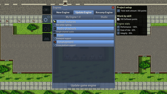 Game Dev Studio Screenshot
