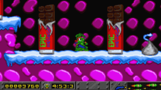 Jazz Jackrabbit: Holiday Hare 1995 Screenshot