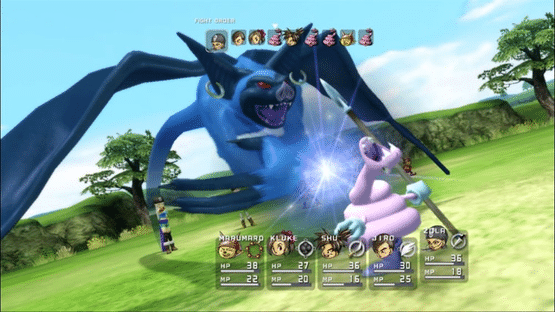 Blue Dragon Screenshot