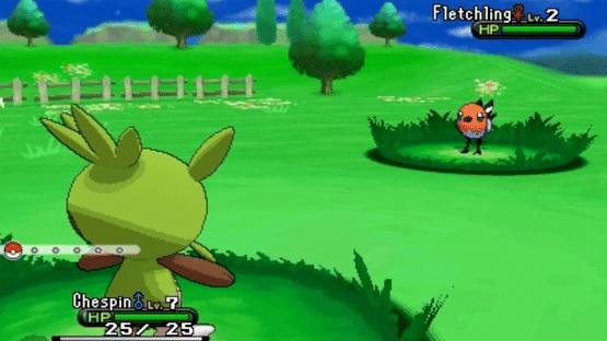 Pokémon X Screenshot