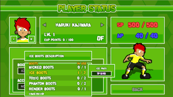 Ganbare! Super Strikers Screenshot