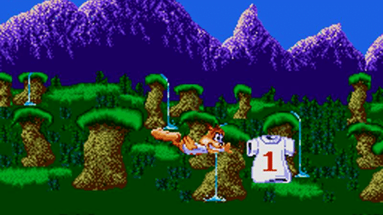 Bubsy in Claws Encounters of the Furred Kind Screenshot