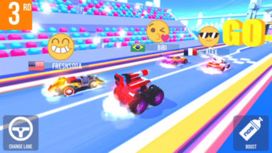 SUP Multiplayer Racing Screenshot