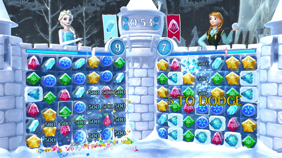 Frozen Free Fall: Snowball Fight Screenshot